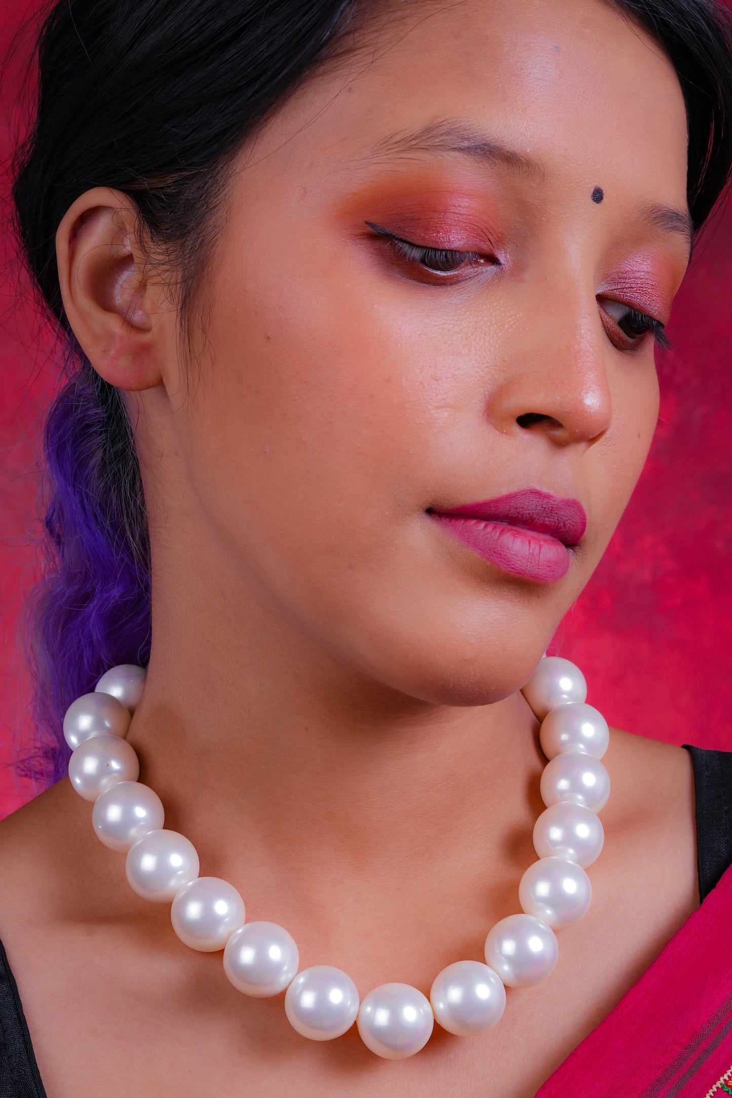 Midas Touch Pearl Necklace (20 mm)