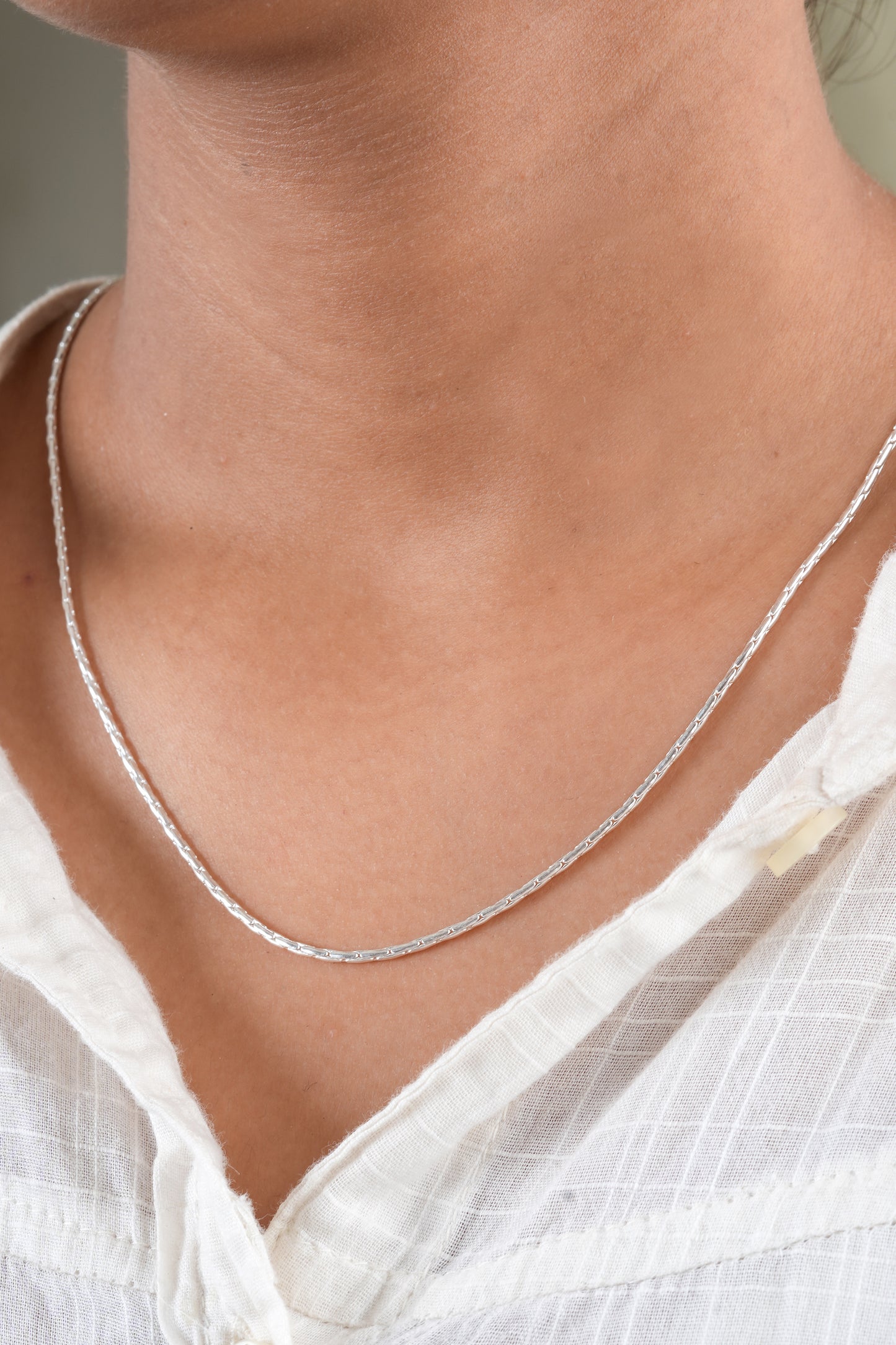 Everyday Silver Disco Chain