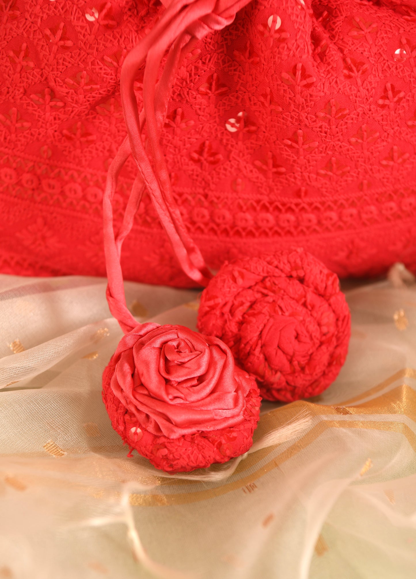 Piping Hot Red Potli