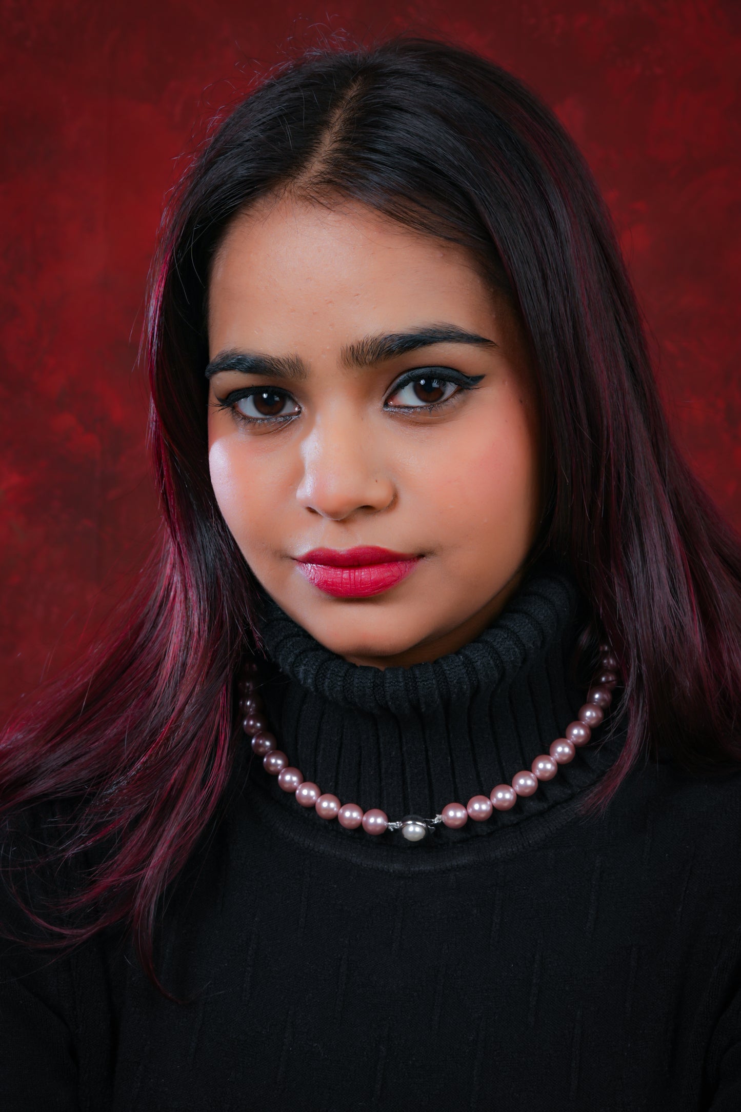 Pink Passion Pearls Necklace