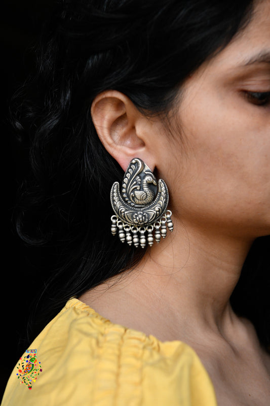 Peacock Ghugri Earrings