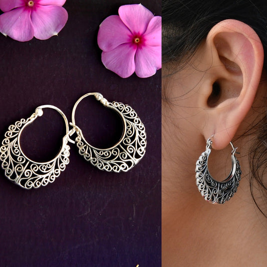 Fine Filigree Ovals
