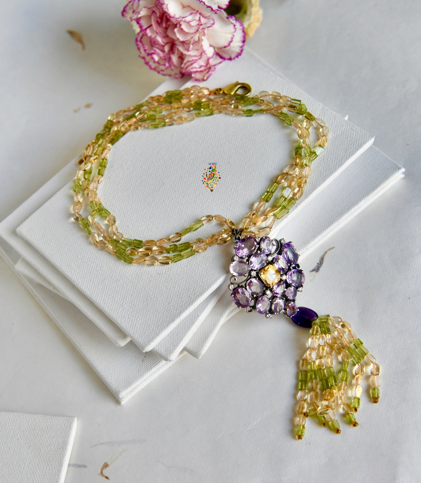 Lavender Love Necklace