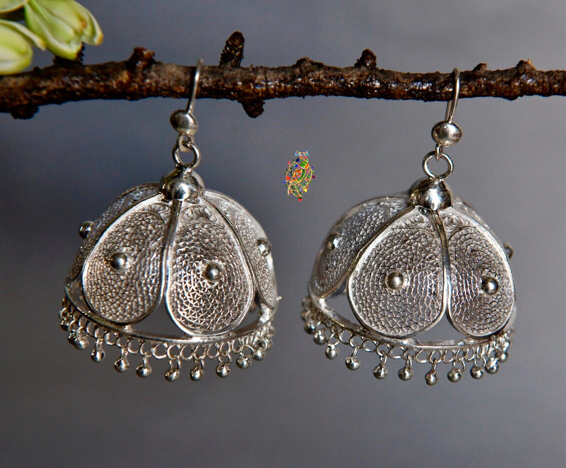 Filigree Jhumkas