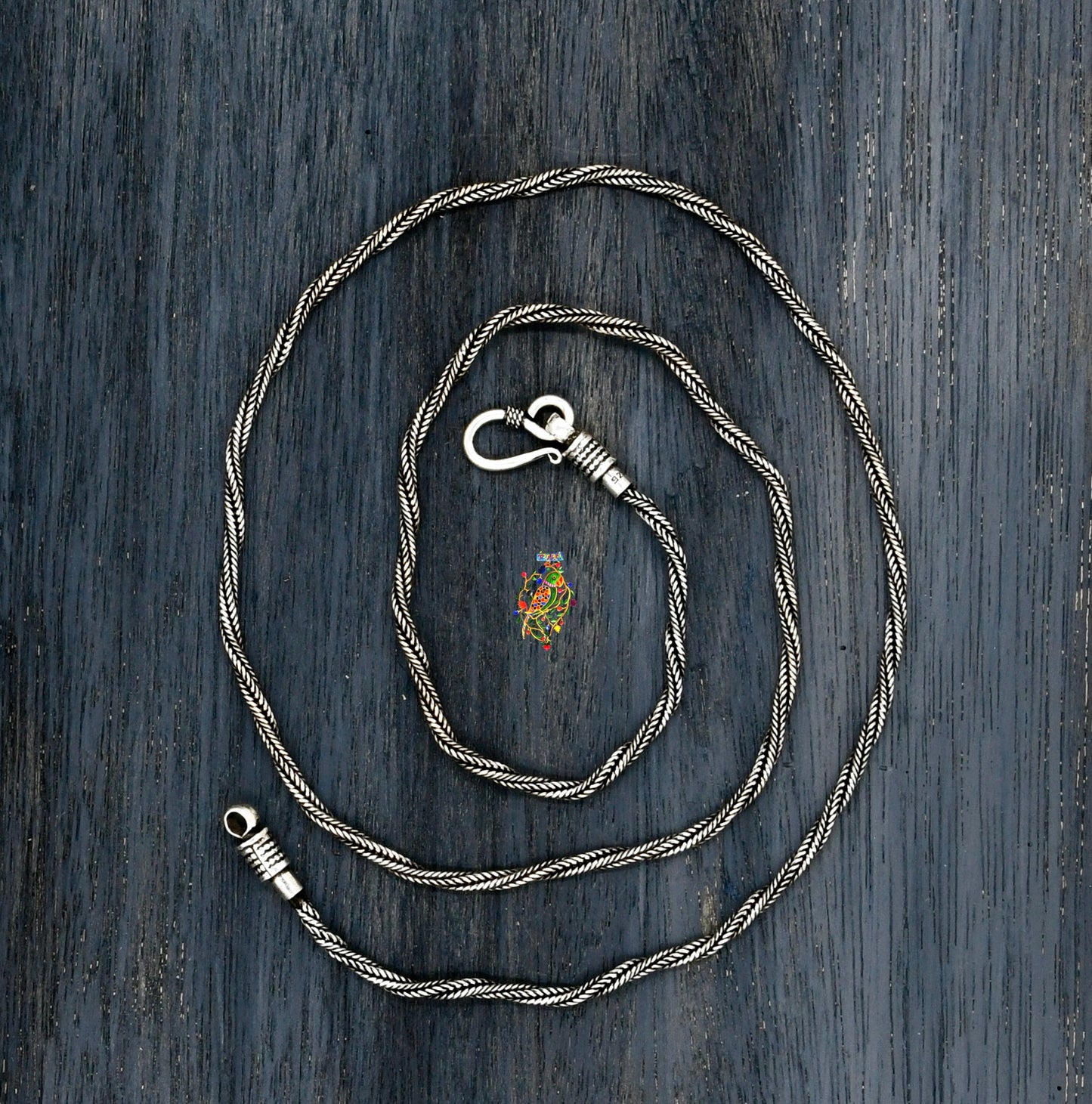 Silver Twisted Chain