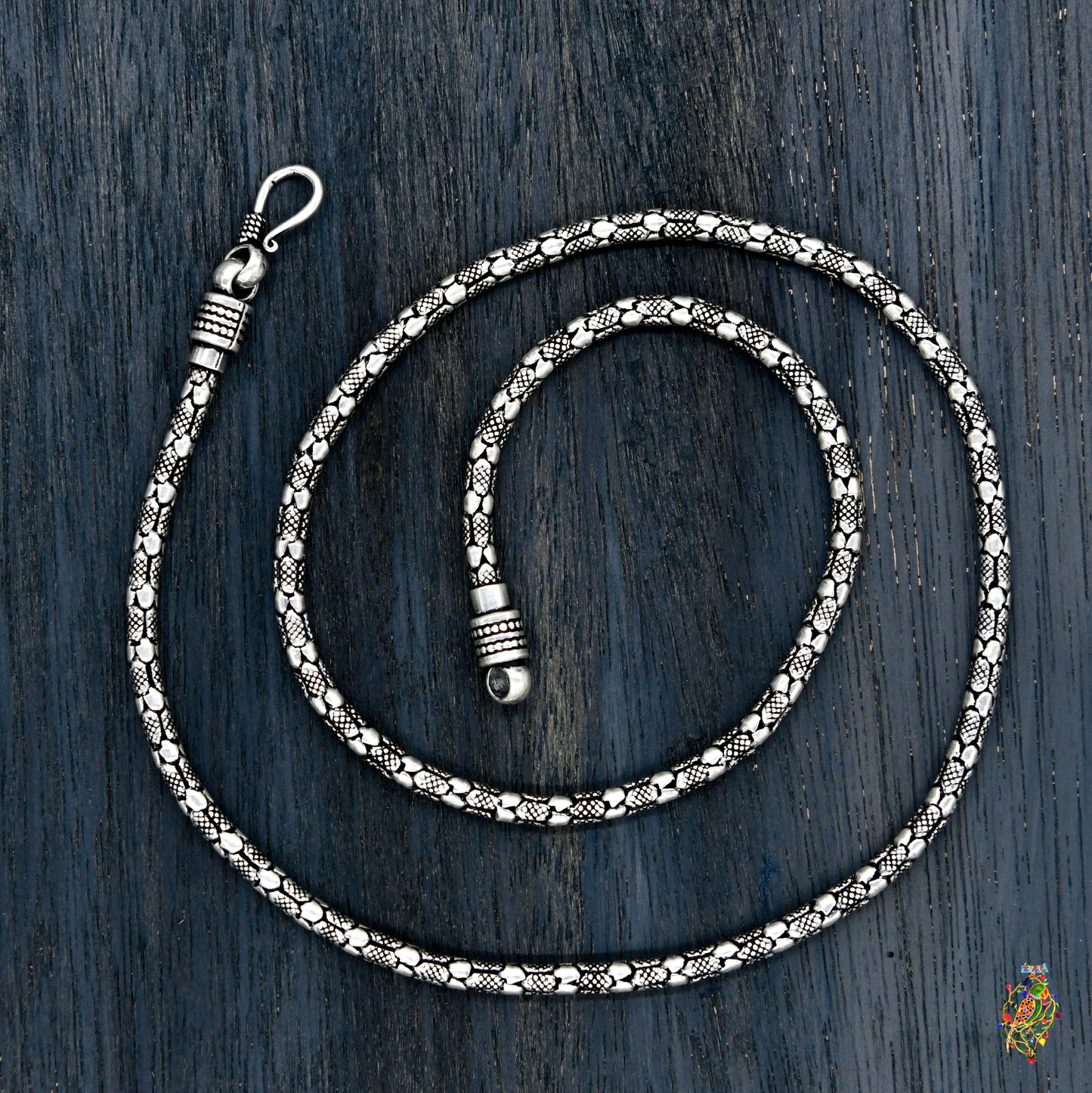 Silver Weave Chain (4 mm)