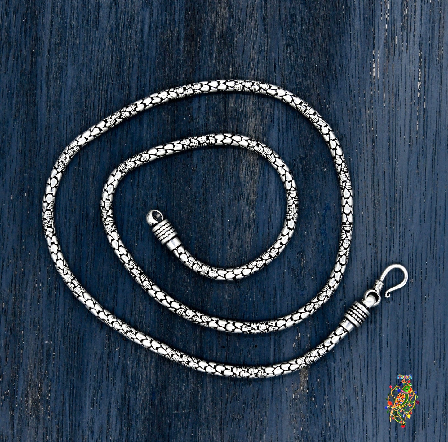 Silver Weave Chain (4 mm) | Pattern II