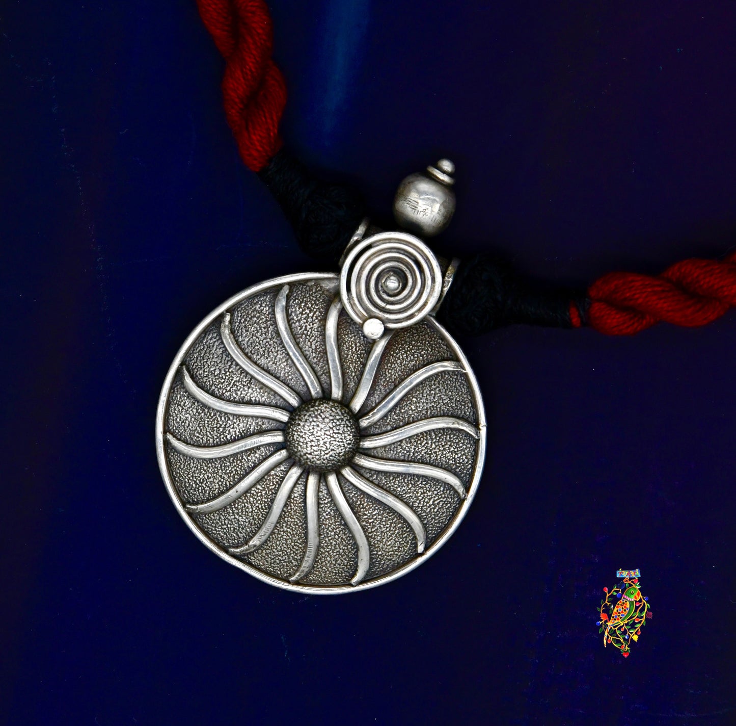 Sun Silver Pendant