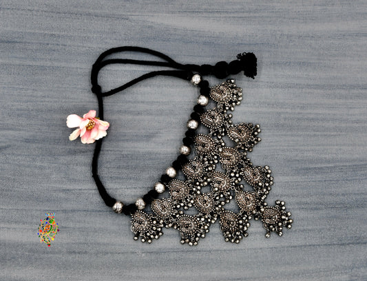 Peacock Woven Necklace