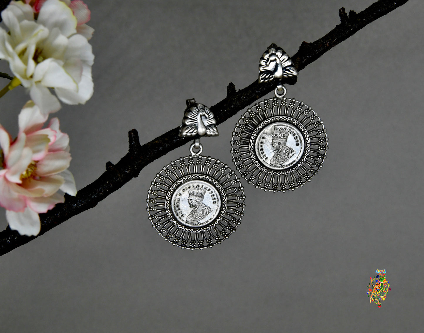 Sikka Silver Danglers