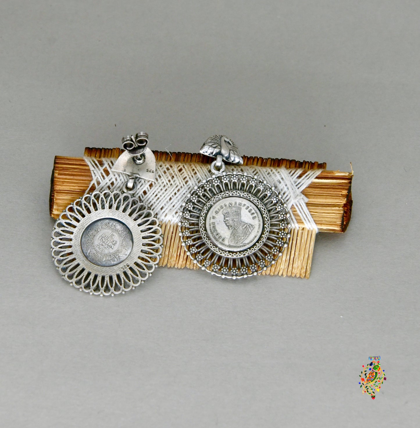 Sikka Silver Danglers