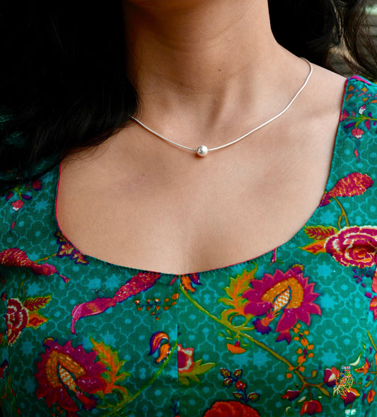 Little Ball Silver Chain
