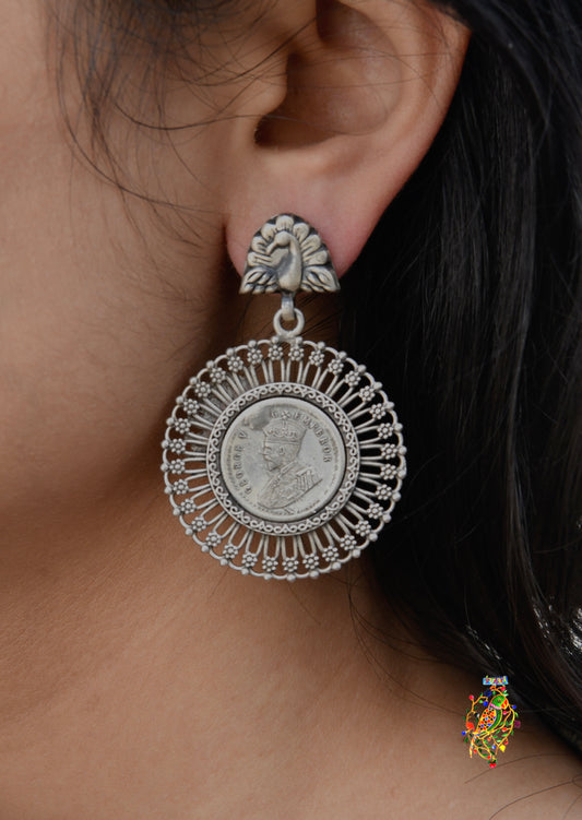 Sikka Silver Danglers
