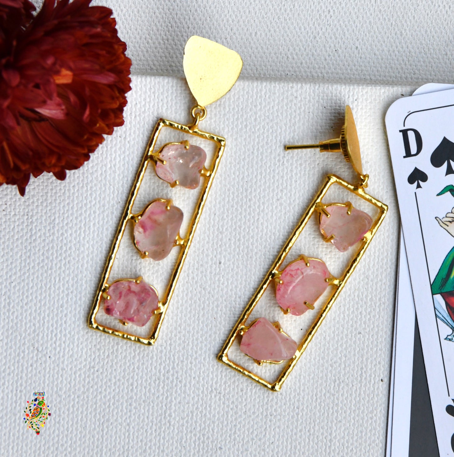 Shades of Pink Danglers