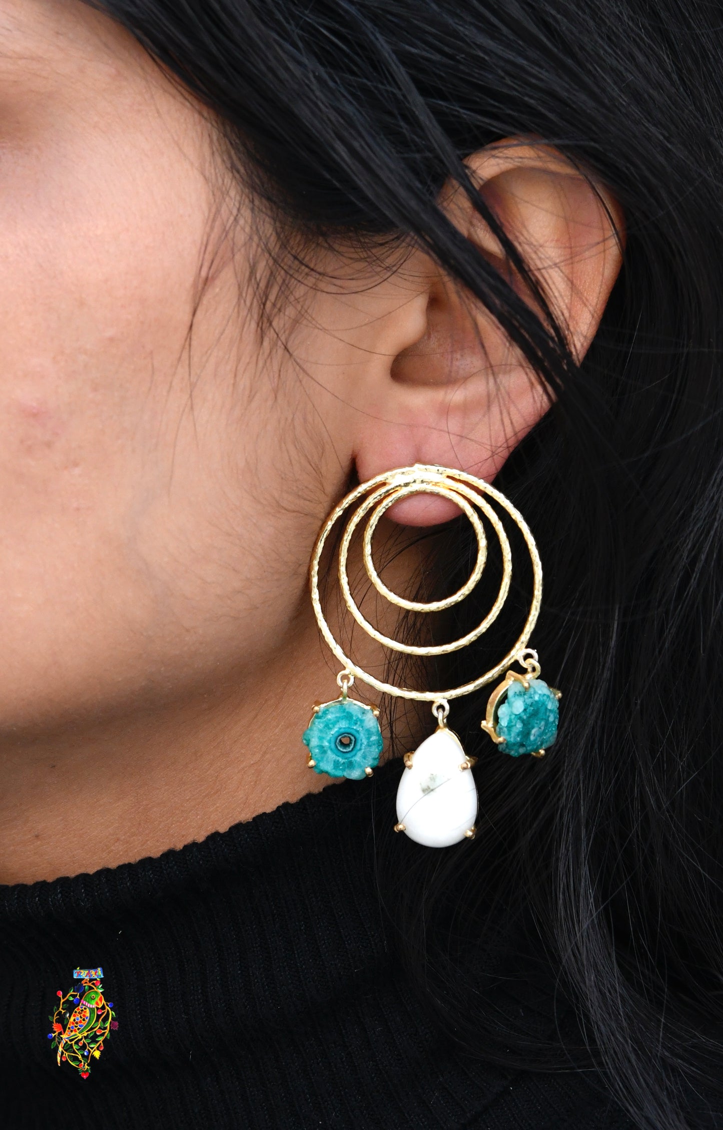 Turquoise-Opal Trio