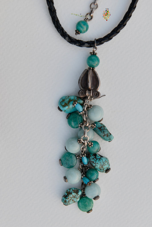 Turquoise Drizzle Necklace
