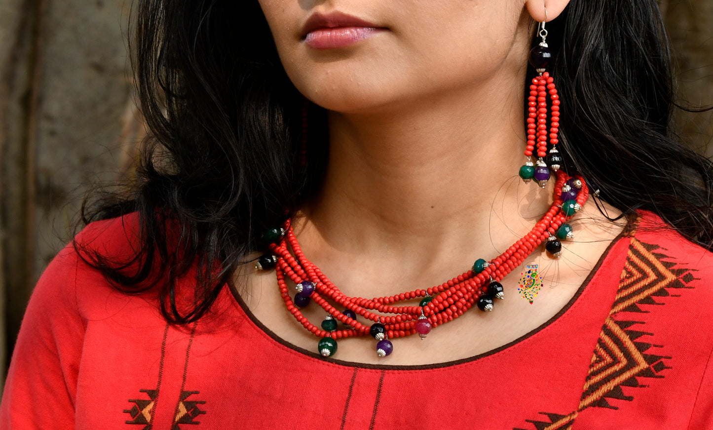 Sunset Necklace Set