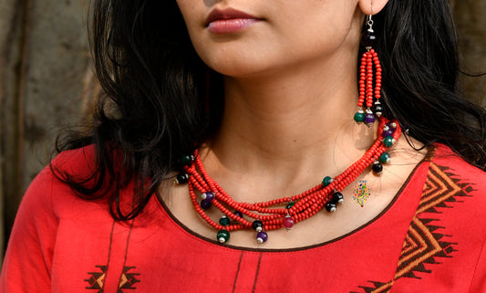 Sunset Necklace Set