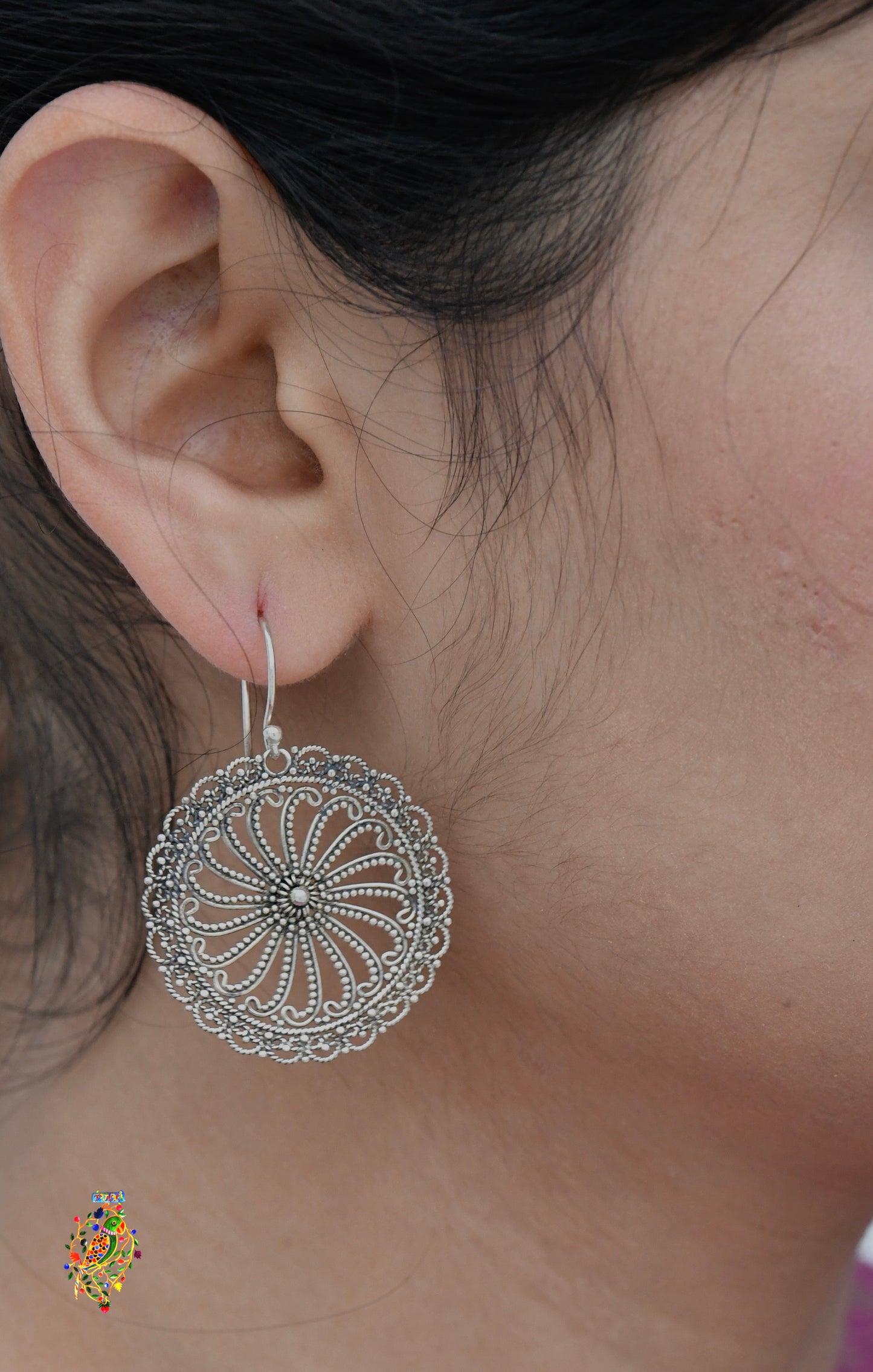 Filigree Chakra Earrings