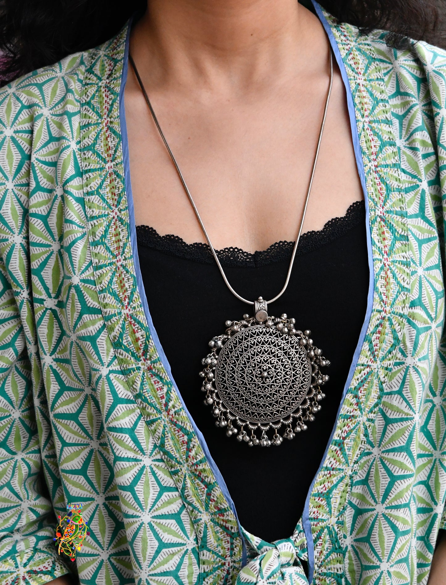 Silver Moon Pendant