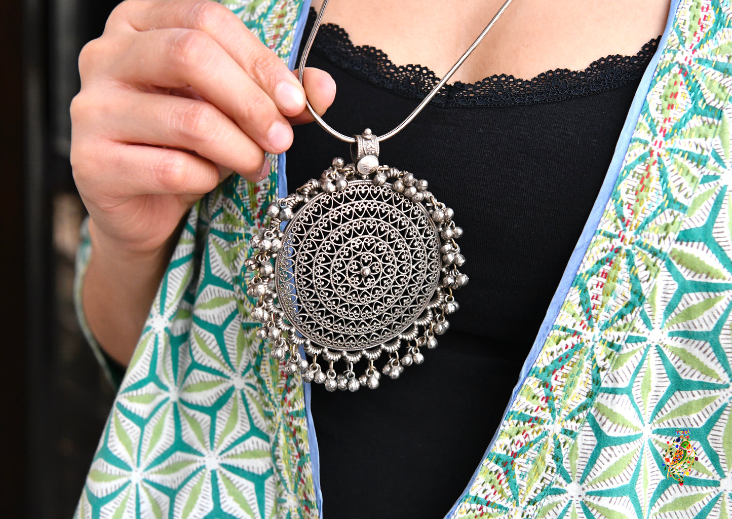 Silver Moon Pendant
