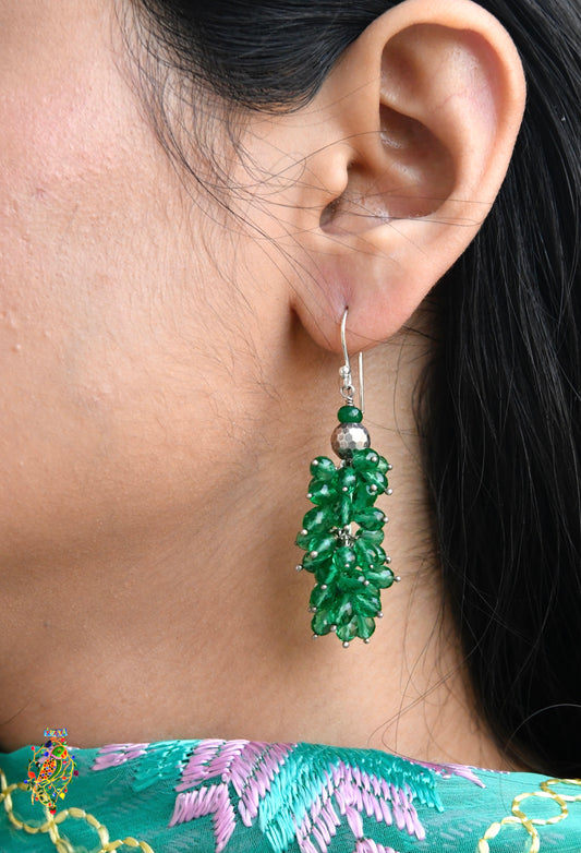 Crystal Tassel Earrings