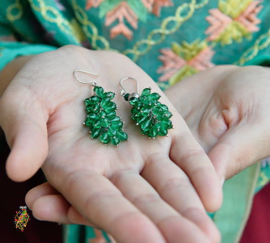 Crystal Tassel Earrings