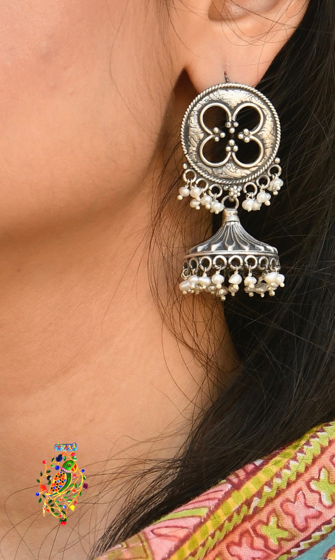 Royal Hibiscus Earrings