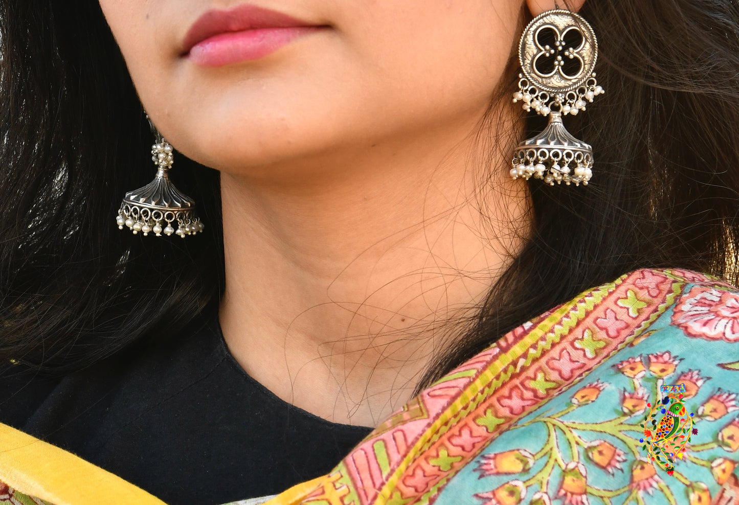 Royal Hibiscus Earrings