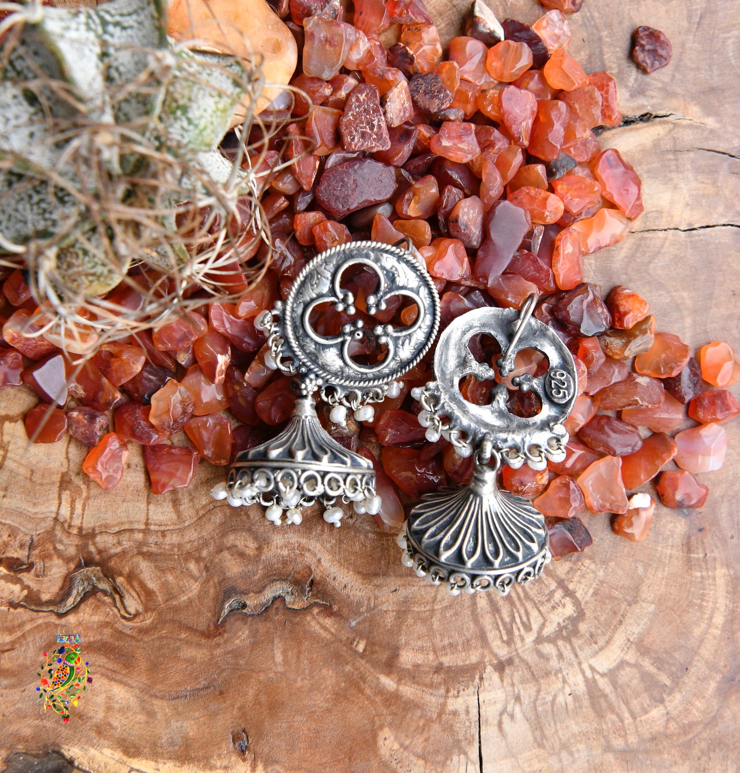 Royal Hibiscus Earrings