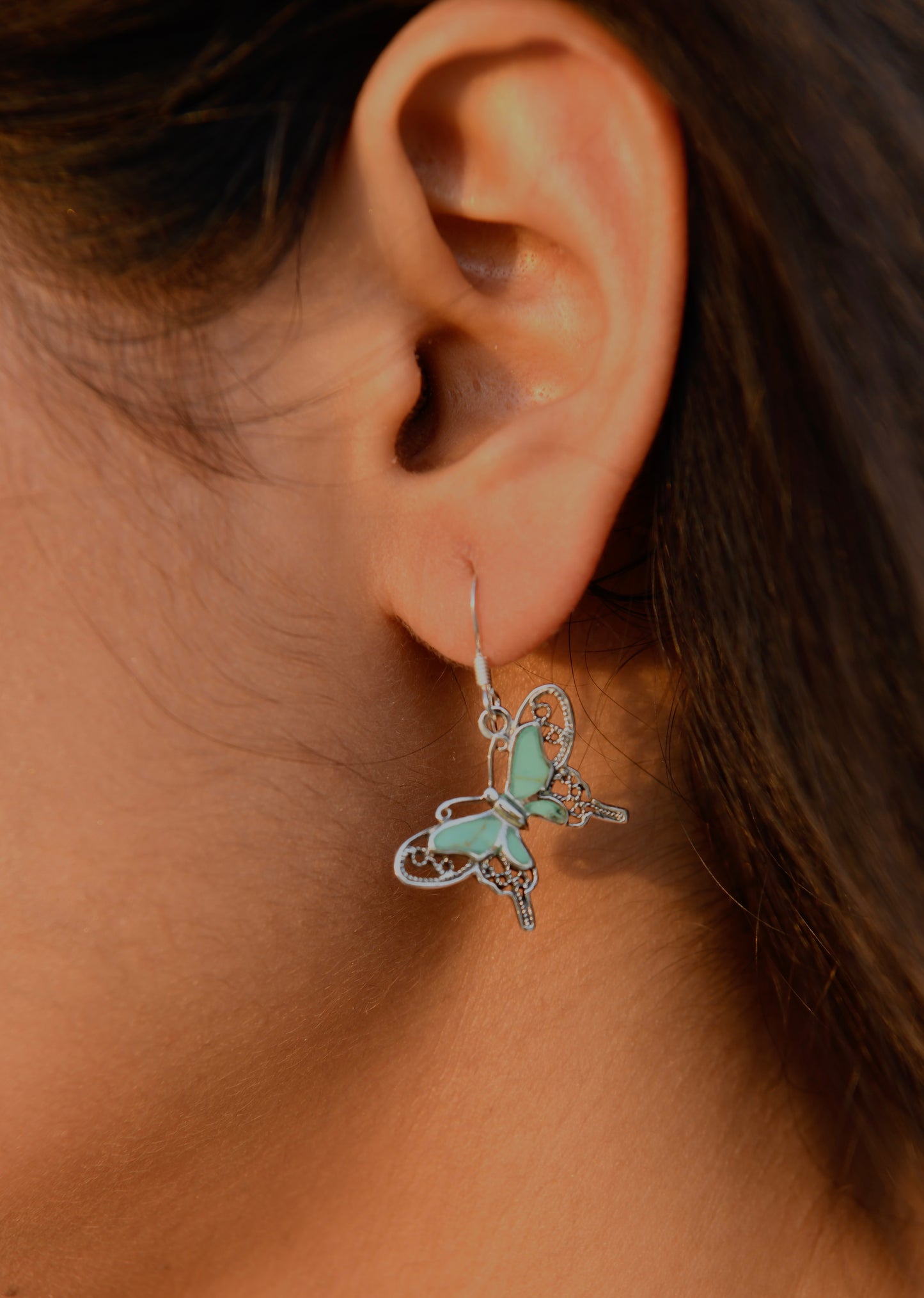 Delicate Butterfly Earrings