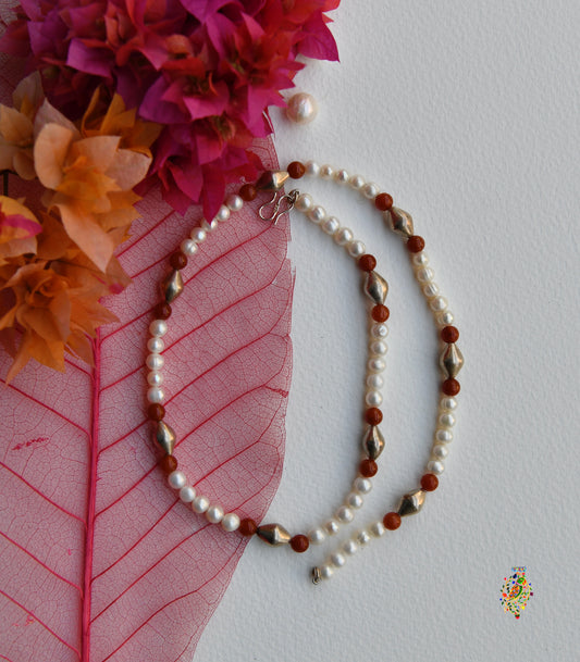 Pearl Beaded Necklace