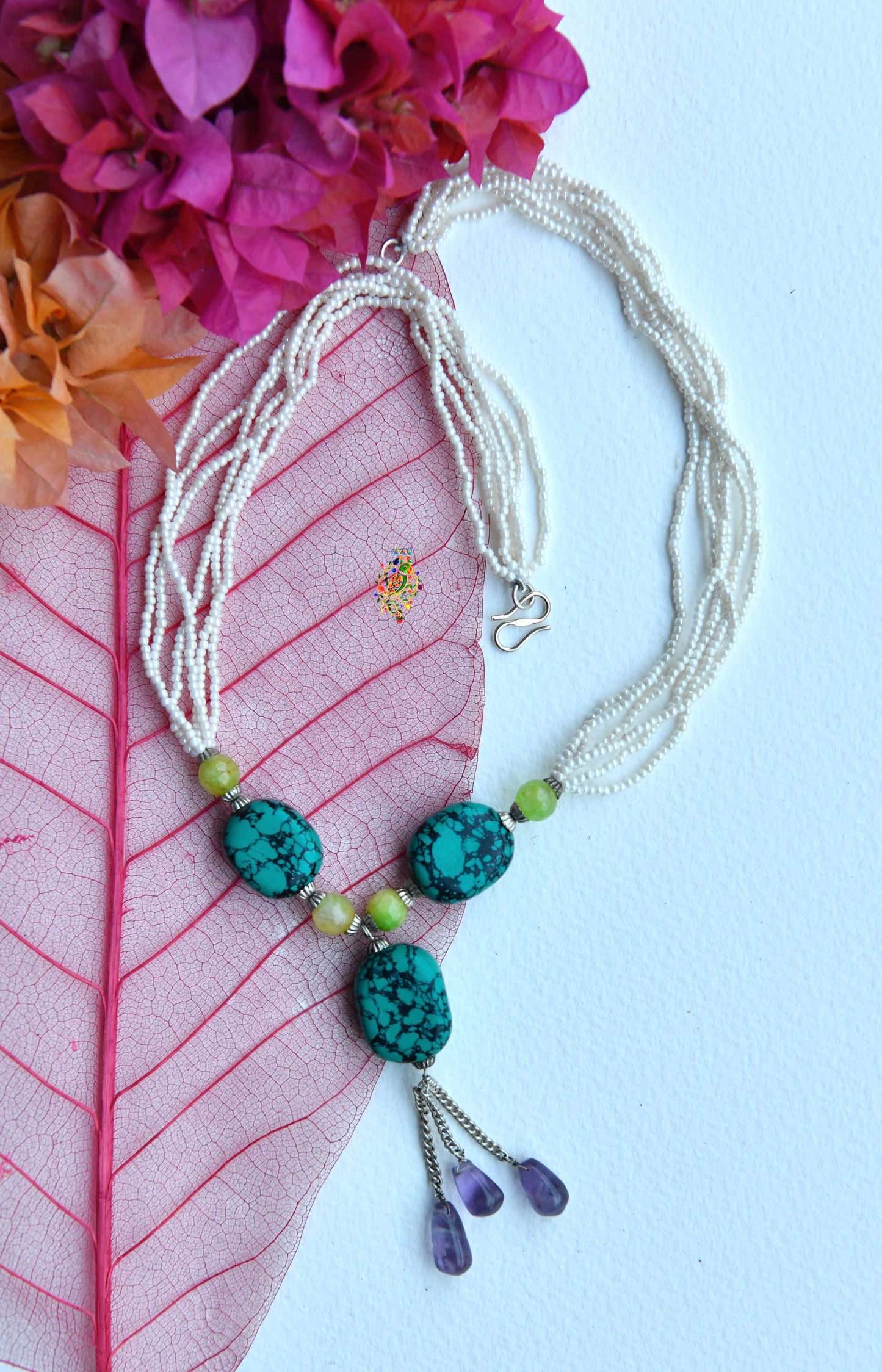 Turquoise Trio Necklace