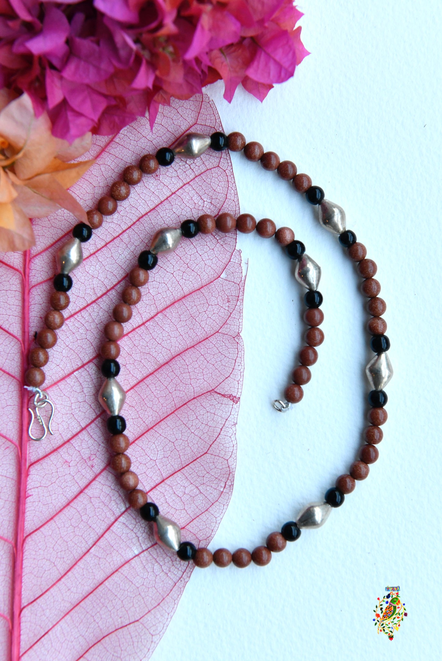 Tiger Eye Stone Beaded Necklace