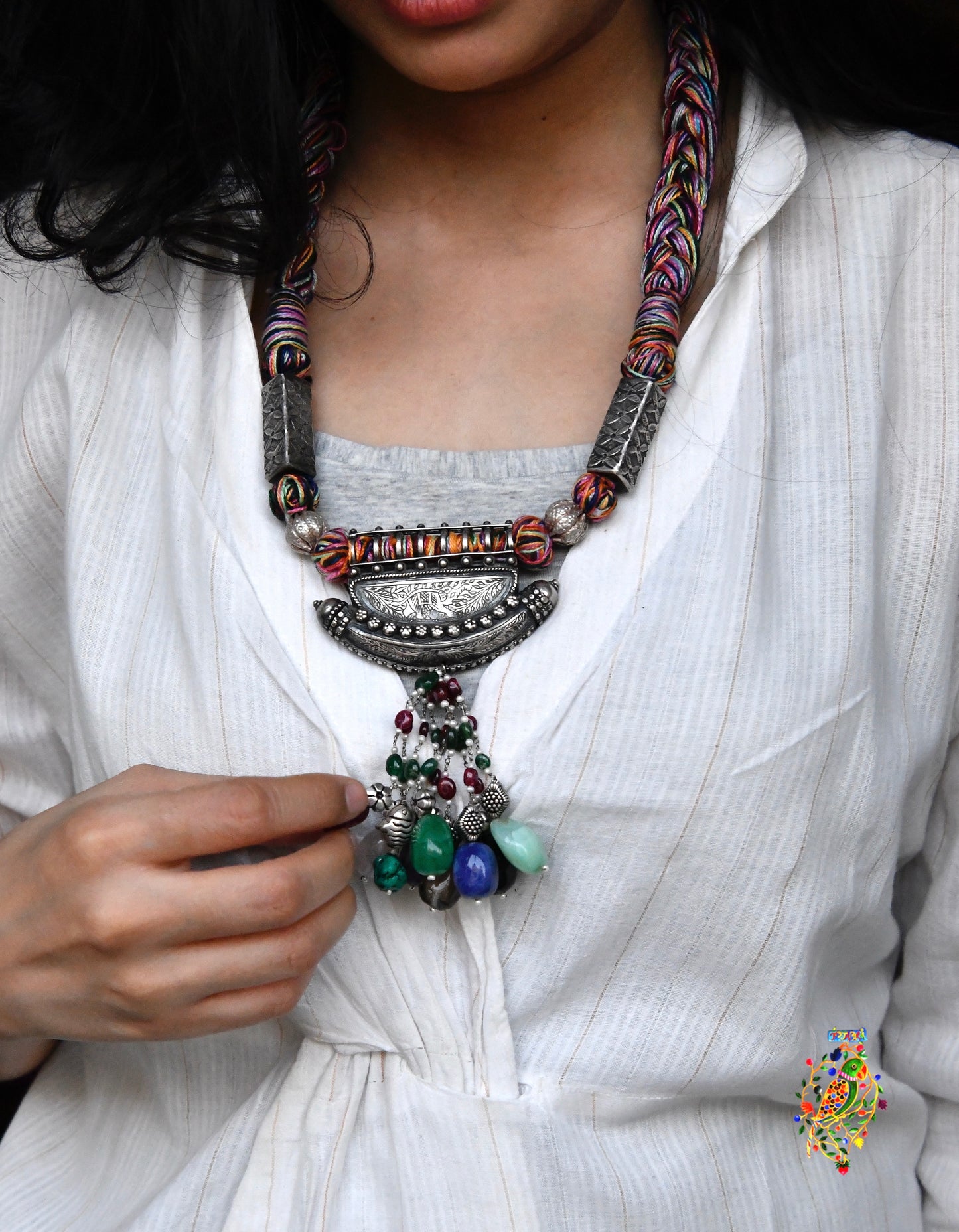 Vintage Appeal Silver Necklace