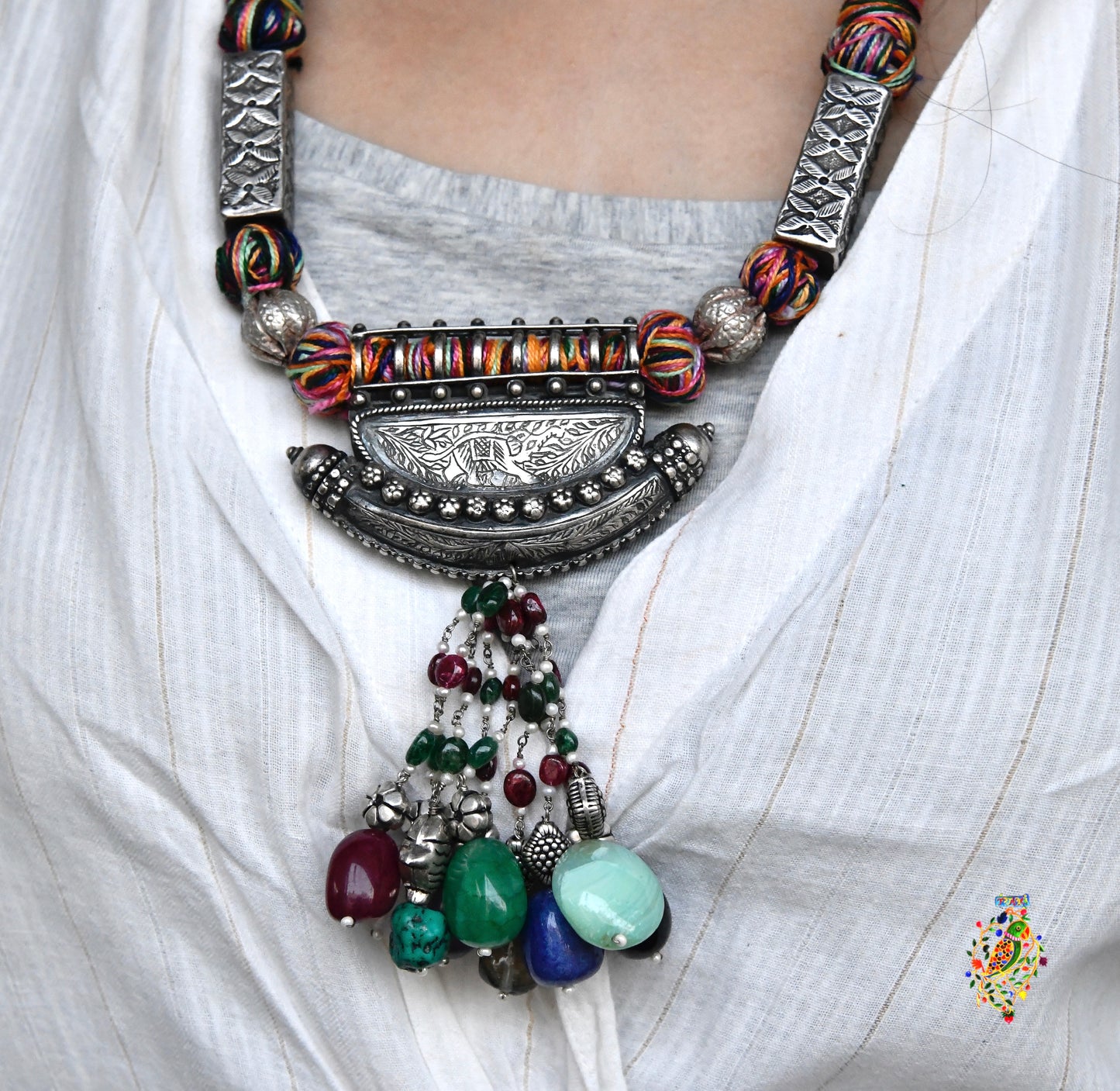 Vintage Appeal Silver Necklace