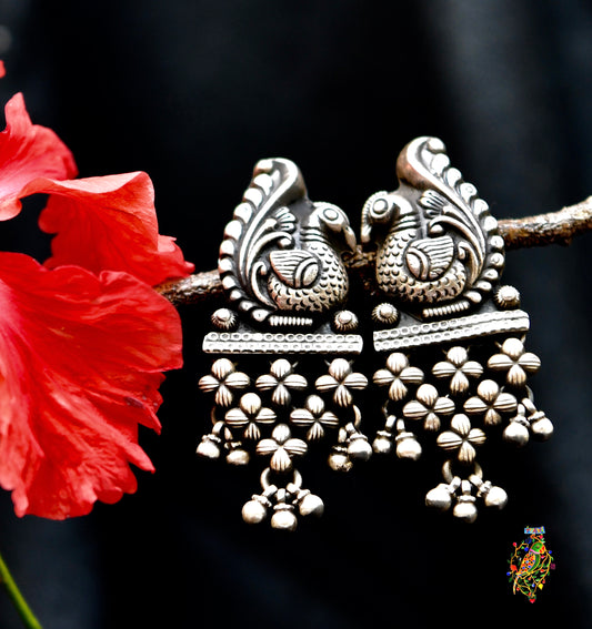 Peacock Earrings