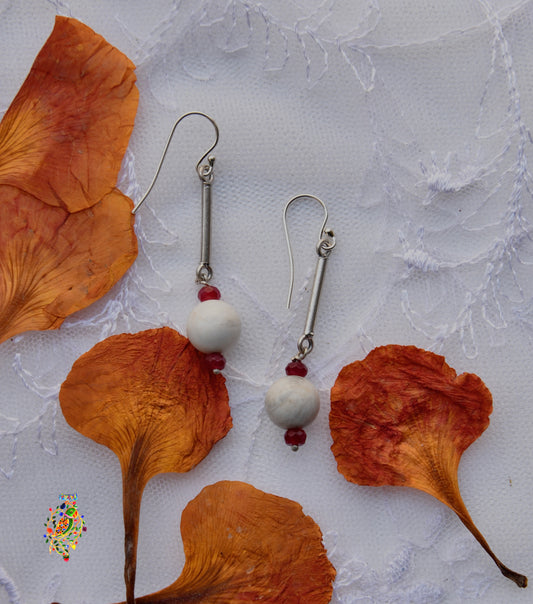 Ivory and Silver Drops