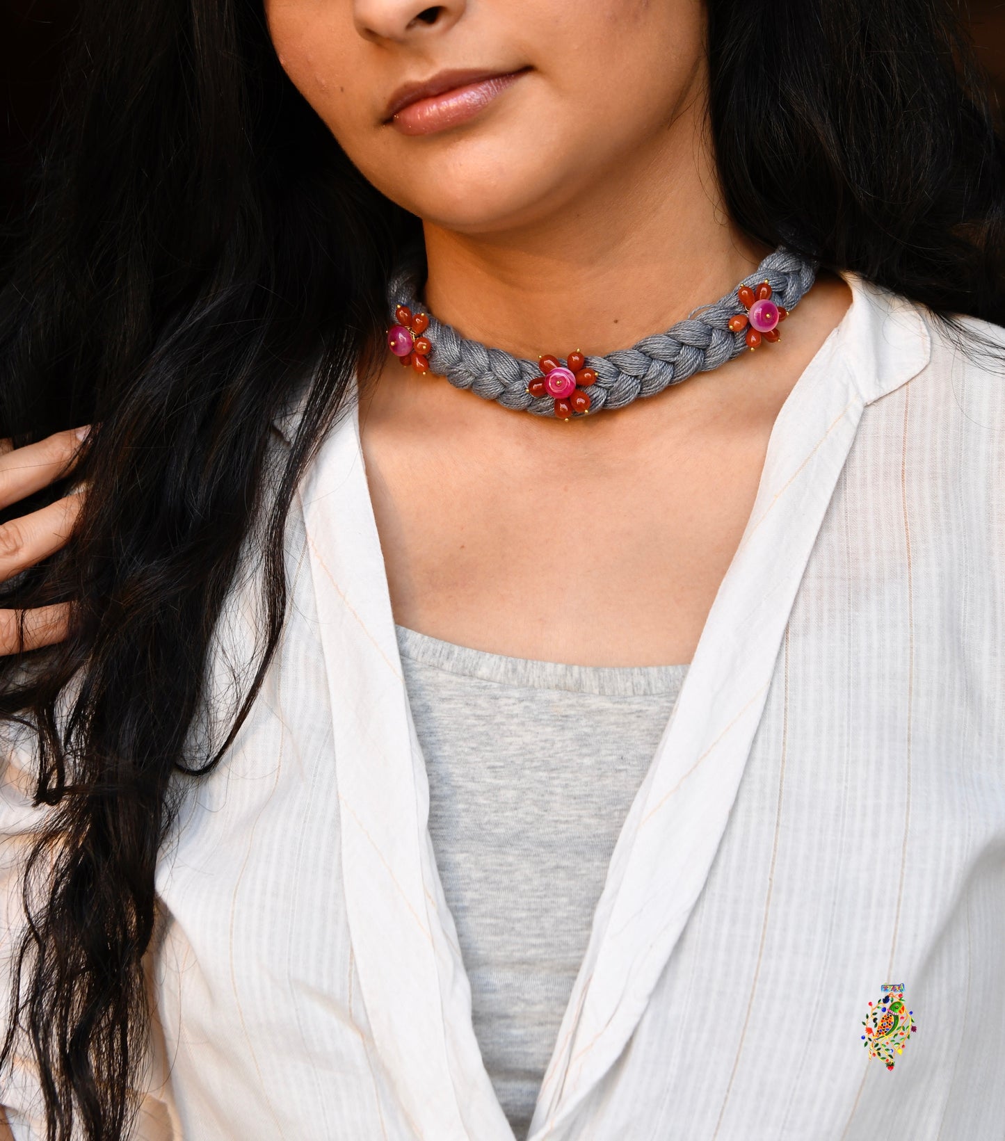 Blooming Flowers Choker