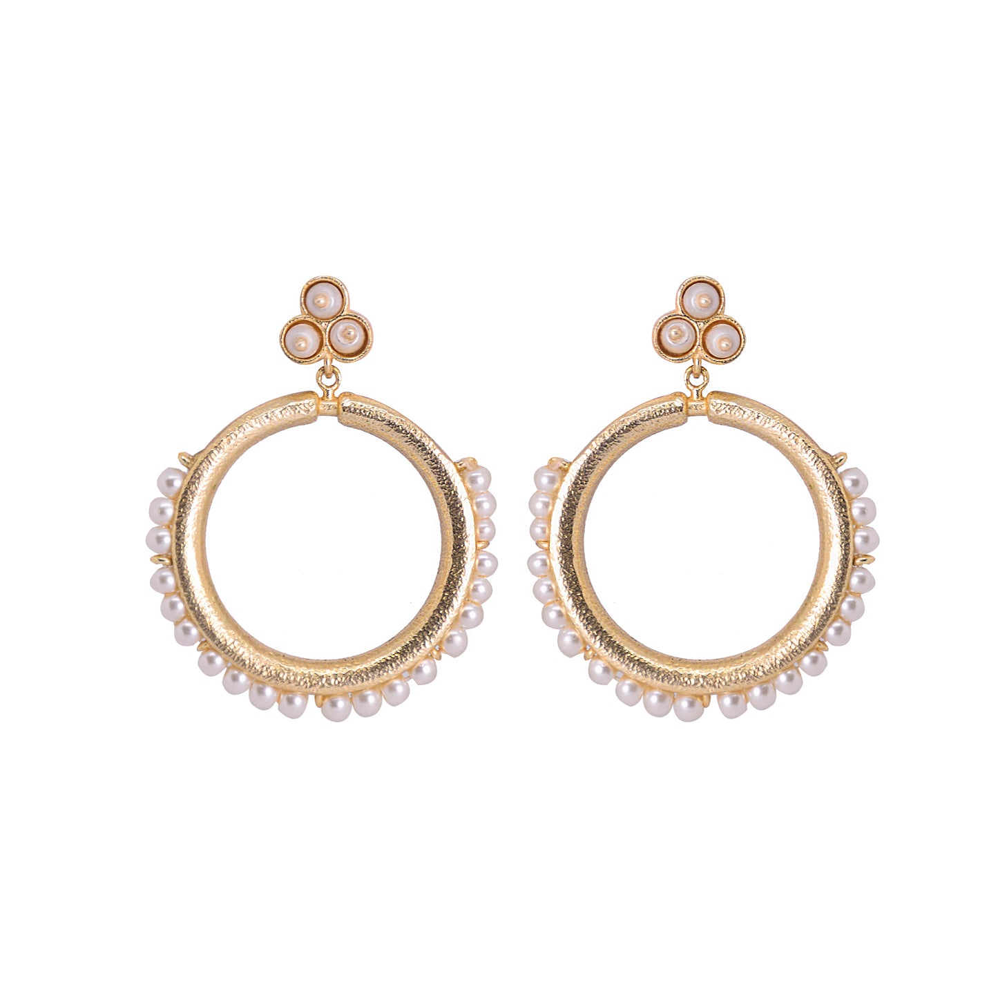 Diva Pearl Hoops