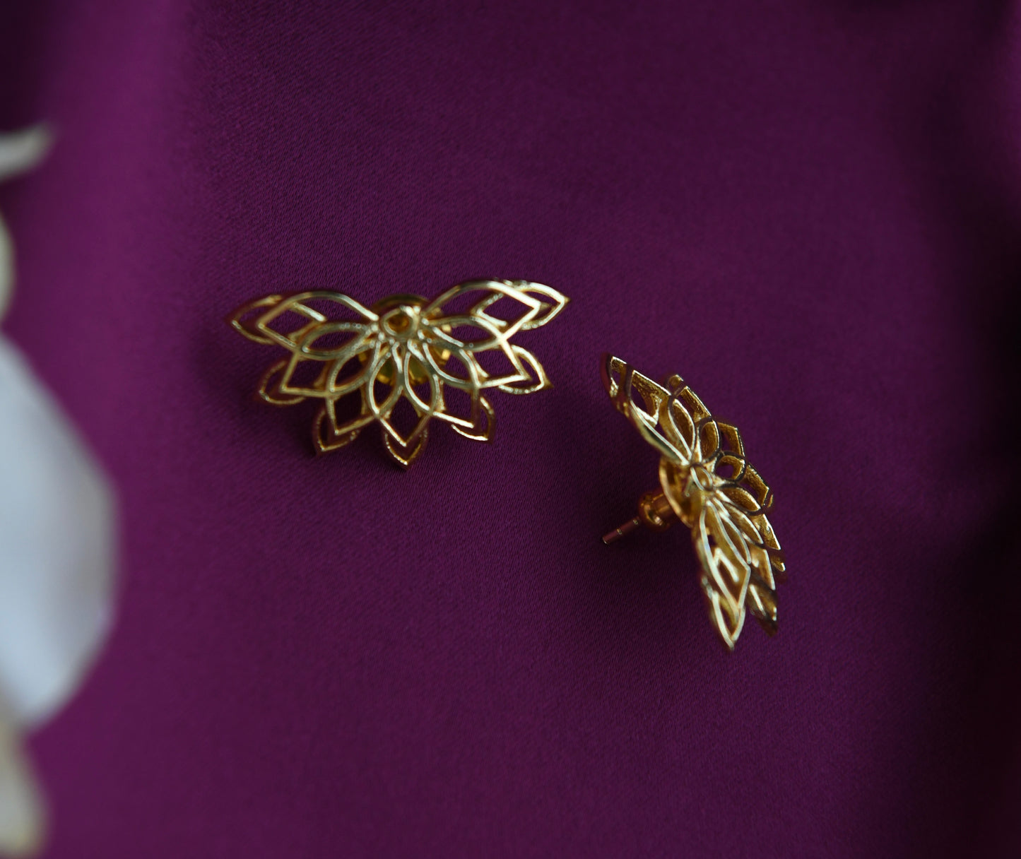 Lotus Bloom Studs