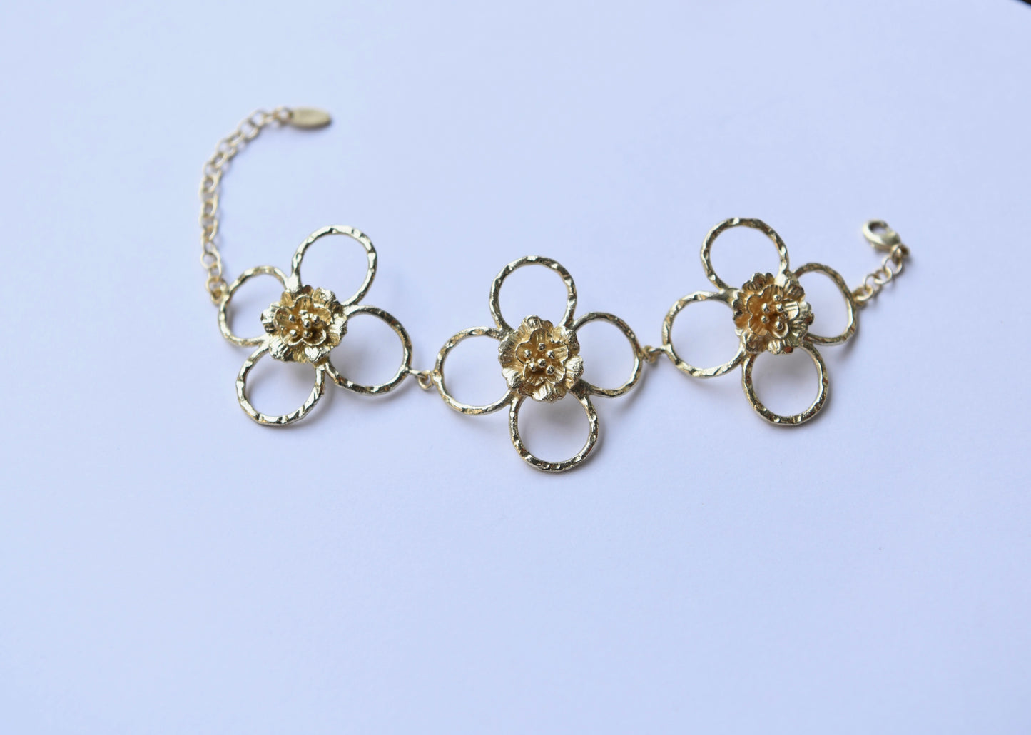 Wreath of Flowers Bracelet
