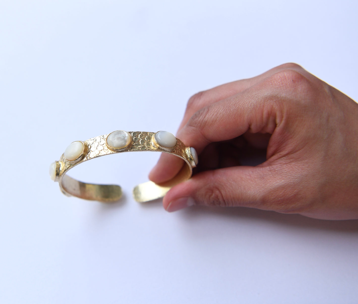 Emily Mother-of-Pearl Cuff