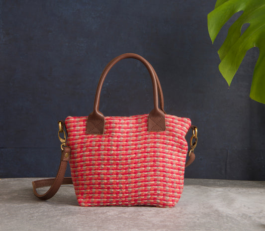 Cherry Red Mini Tote