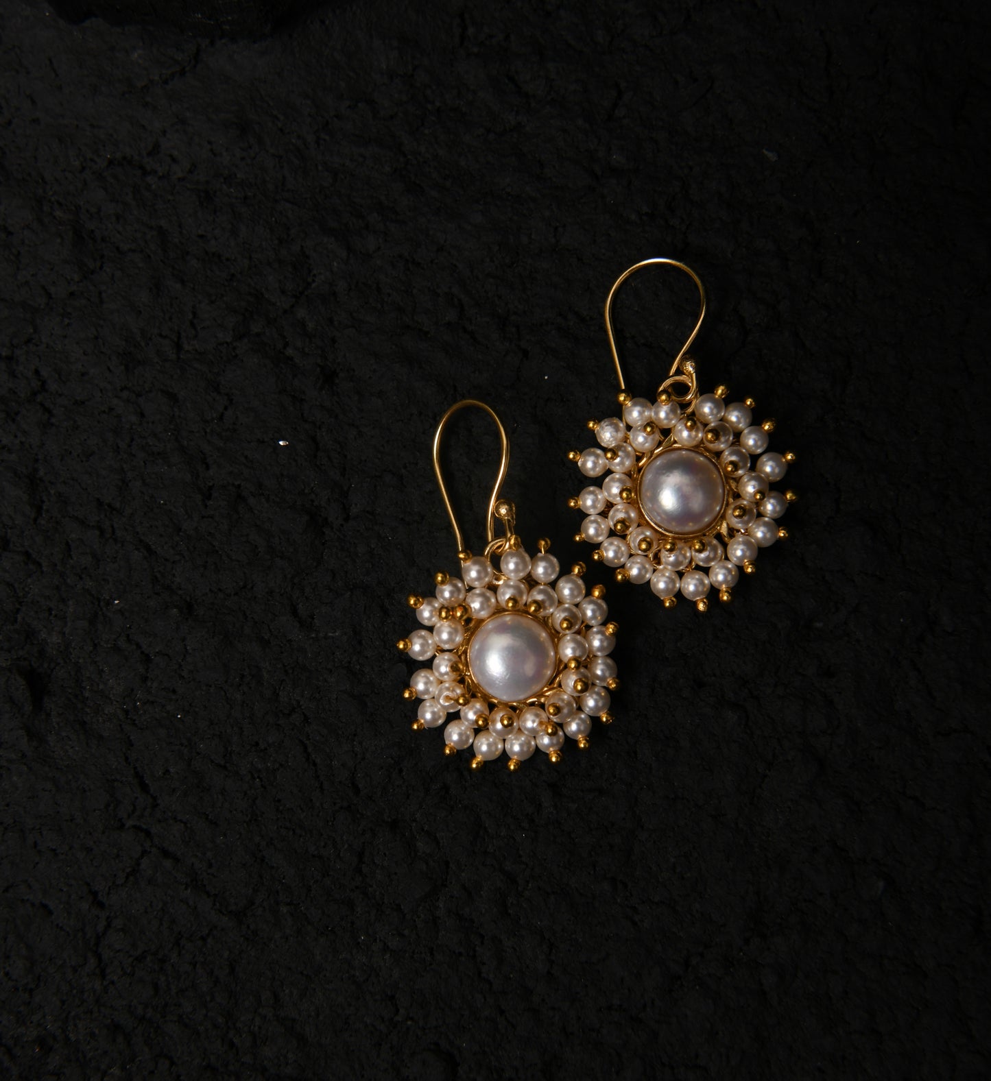 Pearl Blossom Earrings