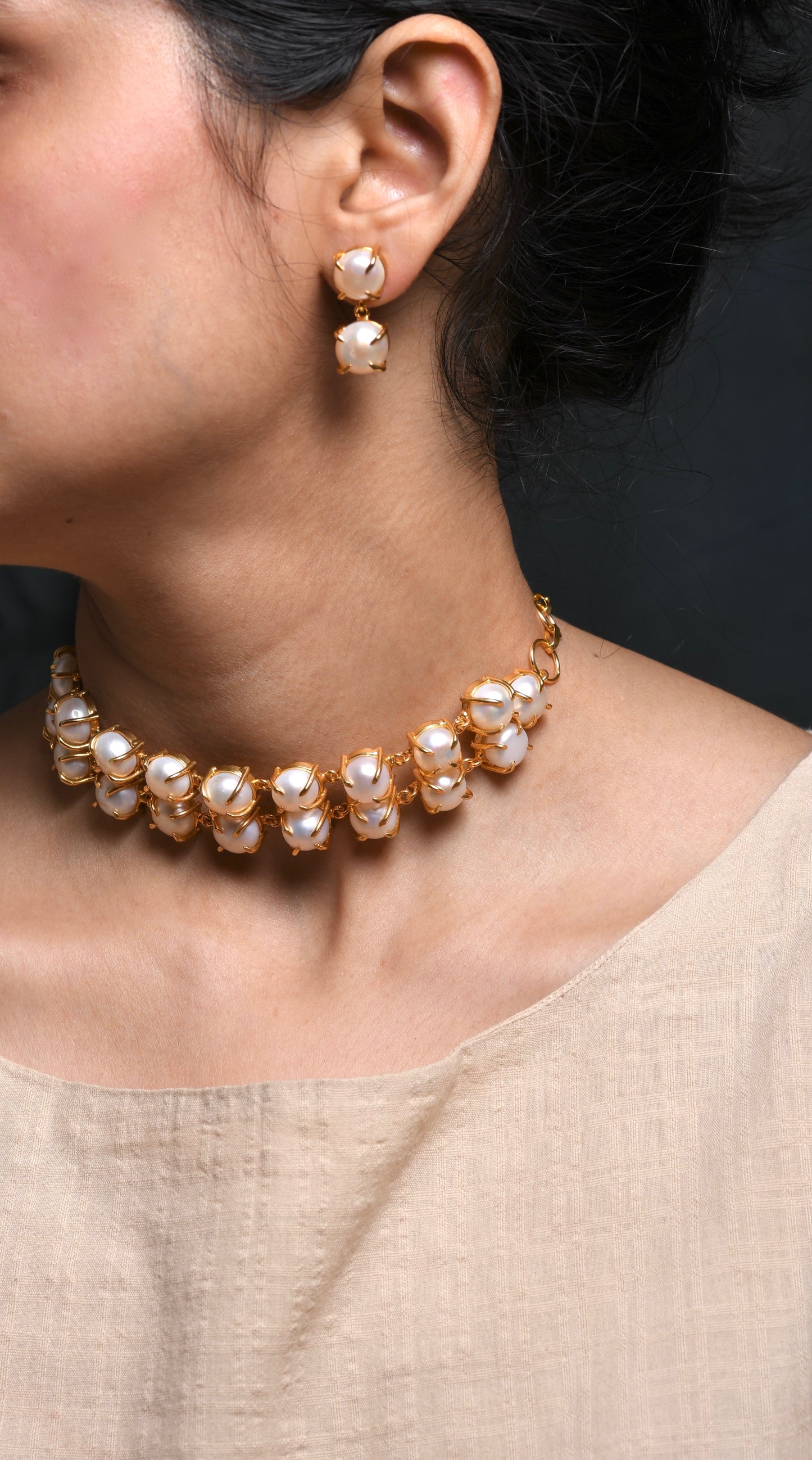 Evening Cocktail Pearls Set