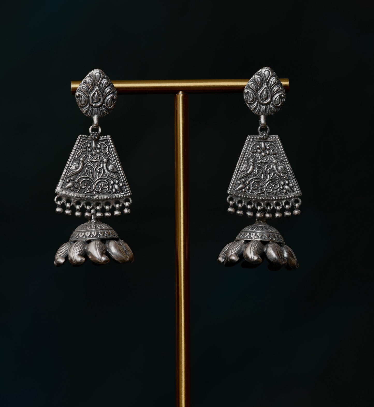 Hanging Jhumki Earrings