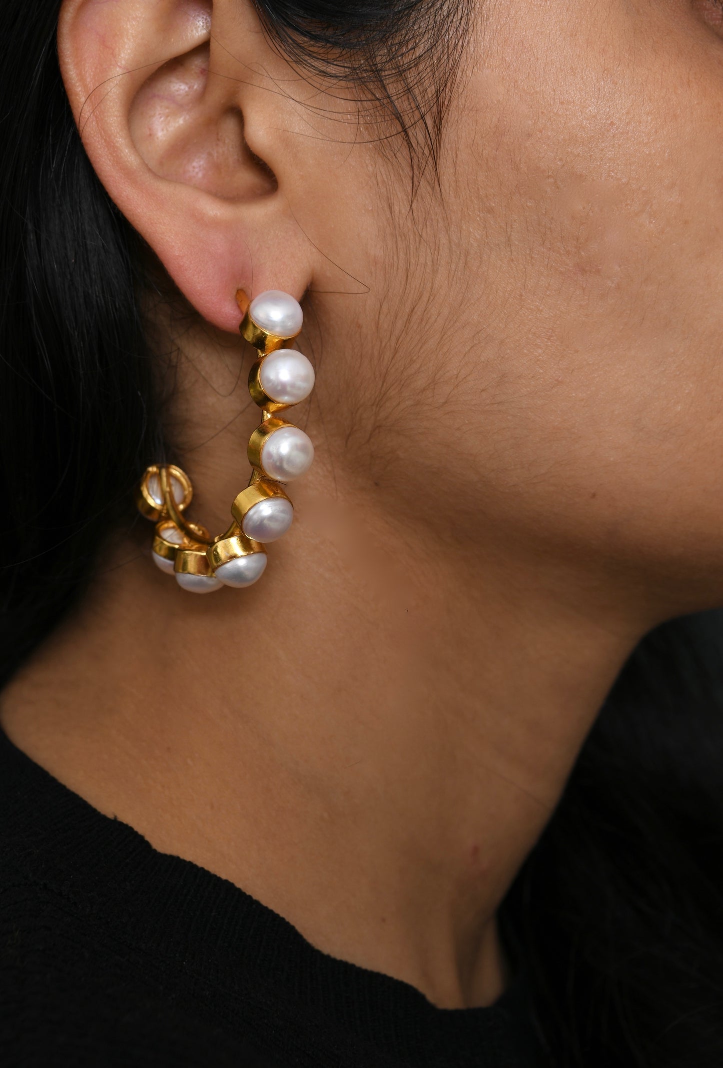 Emily Pearl Hoops