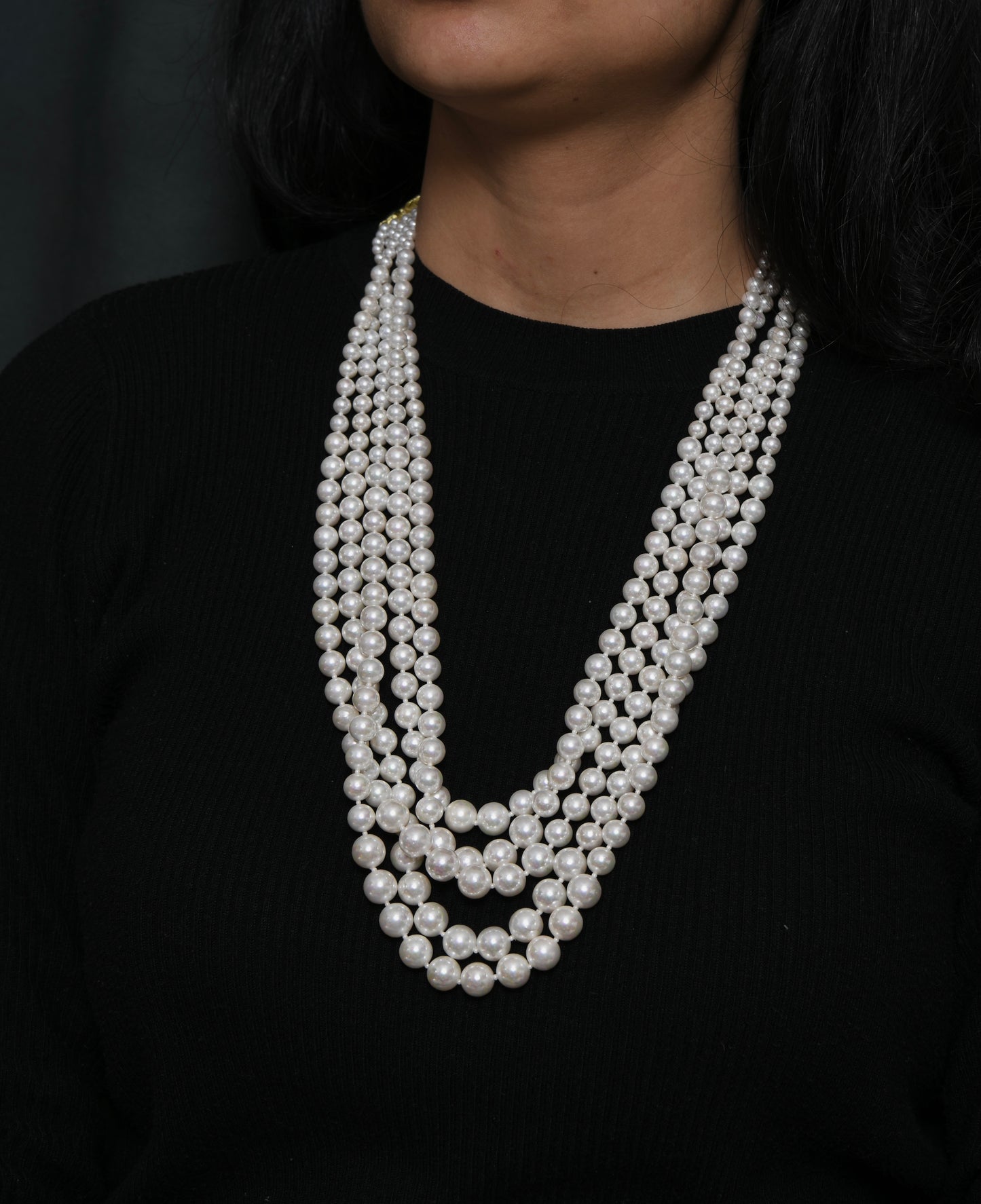 Pearl Cocktail Necklace