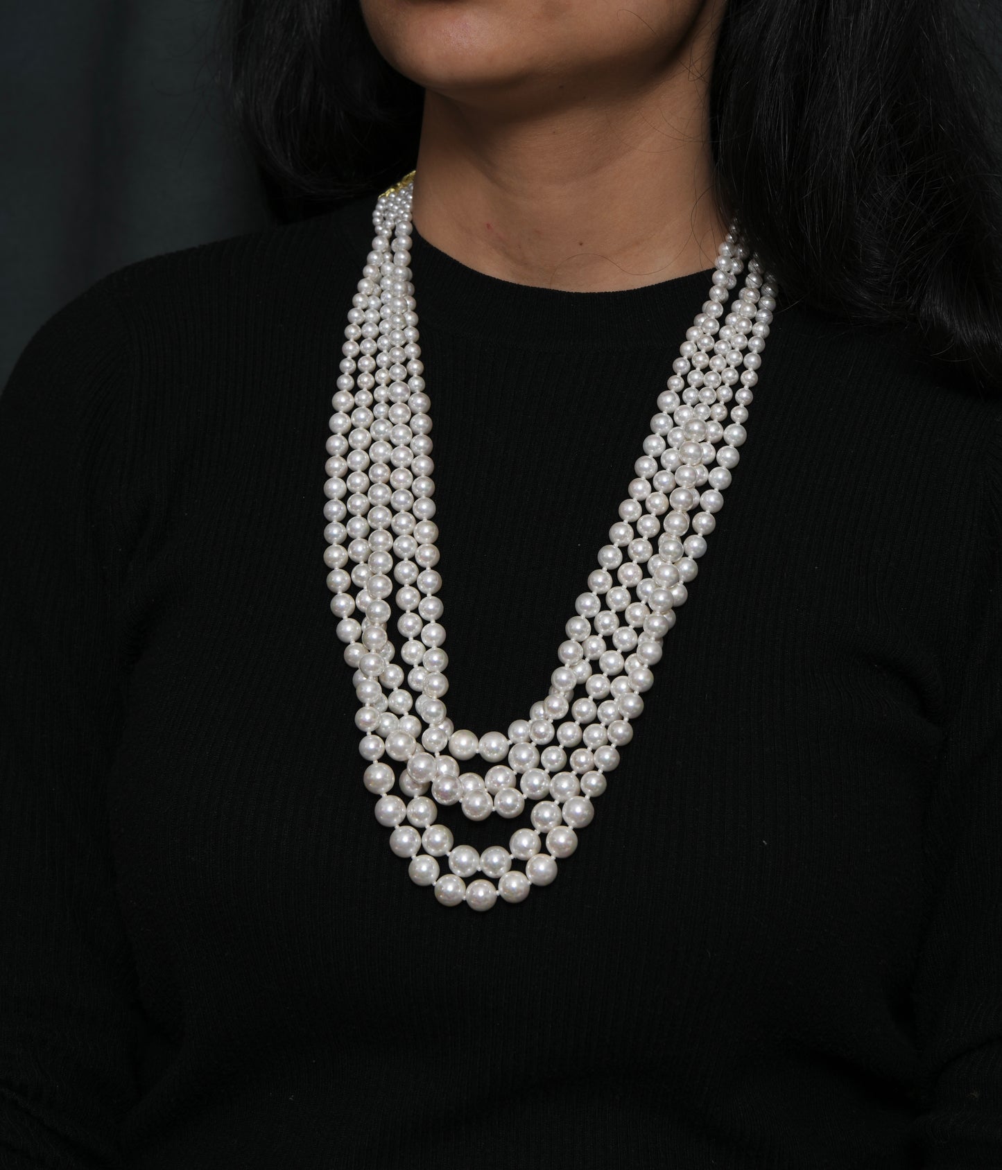 Pearl Cocktail Necklace